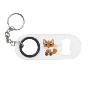 Cute Nerdy Fox Kawaii Cartoon Funny Gift Everyday