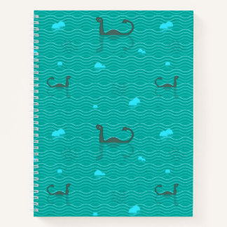 Cute Nessies Icebergs And Fish Recipe Notebook