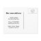 Cute new address typography postcards