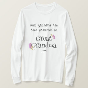 Cute New Great-Grandma T-Shirt