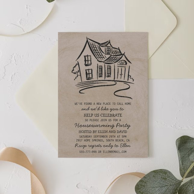 Cute New Home Housewarming Invitations (Creator Uploaded)