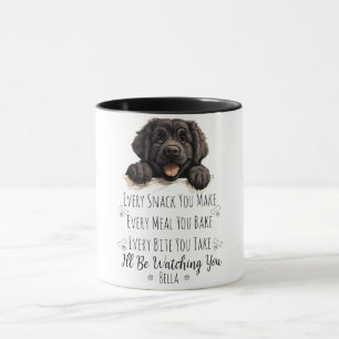 Cute Newfoundland Dog Funny Custom Mug