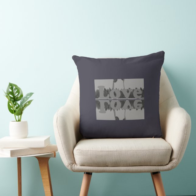 Cute Nice & Lovely  love compassion design Cushion (Chair)