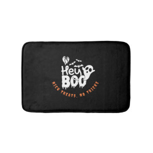 Cute NICU Halloween  NICU treats, no tricks  Bath Mat