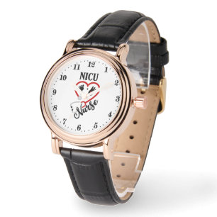 Cute NICU Nurse word art Watch