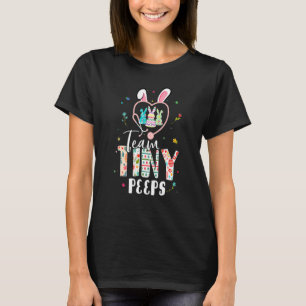 Cute Nicu Picu L&d Nurse Easter Day Stethoscope Cu T-Shirt