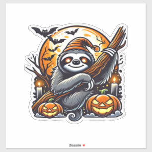 Cute Night Sloth Halloween Classic T-Shirt