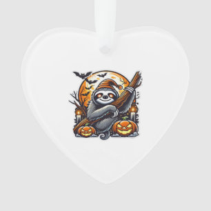 Cute Night Sloth Halloween Classic T-Shirt Ornament