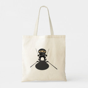 Cute Ninja Boy Anime Warrior Twin Katana Everyday Tote Bag