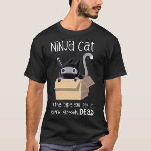 Cute Ninja Cat T-Shirt