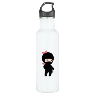 Cute Ninja Girl 710 Ml Water Bottle
