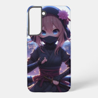 Cute ninja warrior girl