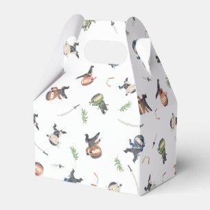 Cute Ninja Warrior Kids Birthday Party  Favour Box