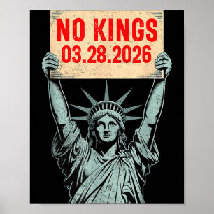 Cute No Kings America March 28 Poster