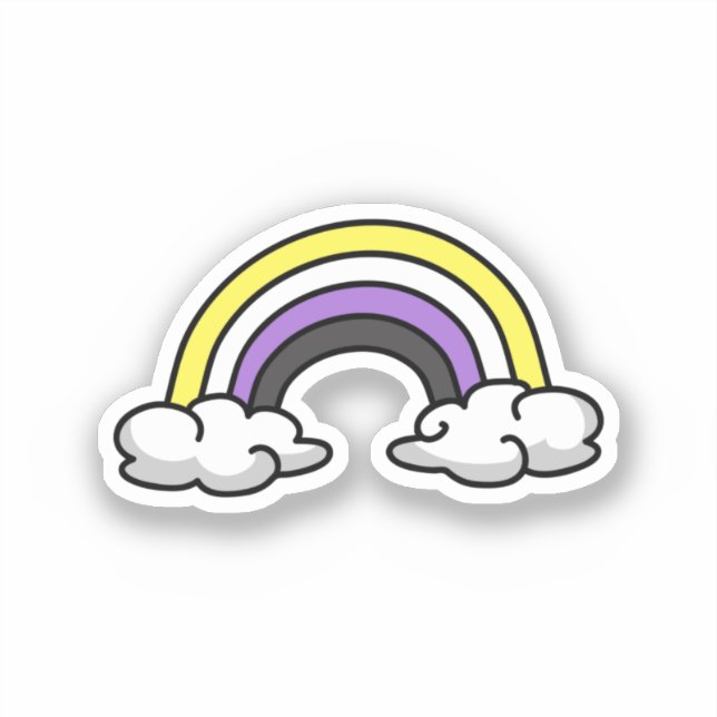 Cute Nonbinary Rainbow (Front)
