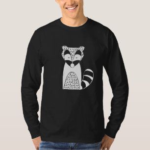 Cute Nordic Winter Fox Novelty Scandinavian Christ T-Shirt