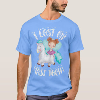 Cute Novelty I Lost My First Baby Tooth Out Fairy  T-Shirt