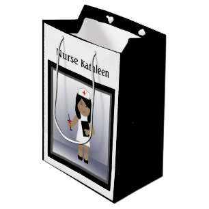 Cute Nurse 1 Med Gift Bag