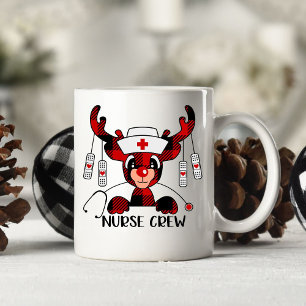 Cute Nurse Funny Christmas Gift  Coffee Mug
