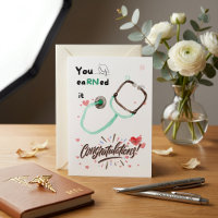 Cute Nurse Graduation Card Gifts, Lovely RN