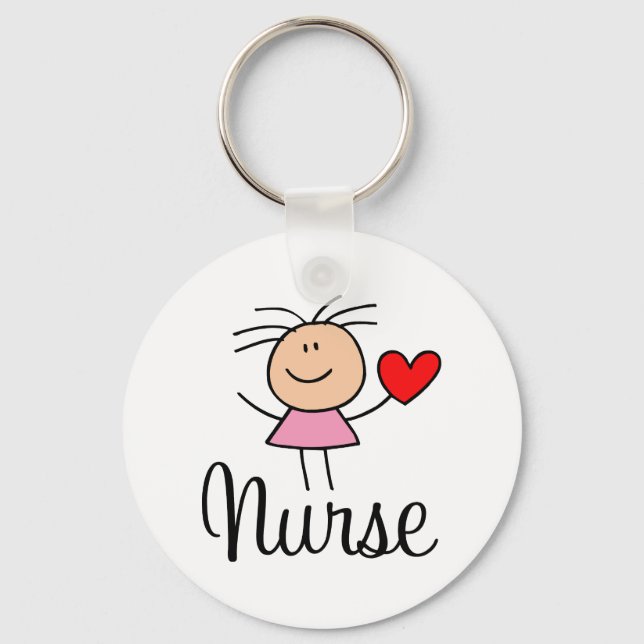Cute Nurse Keychain (Front)