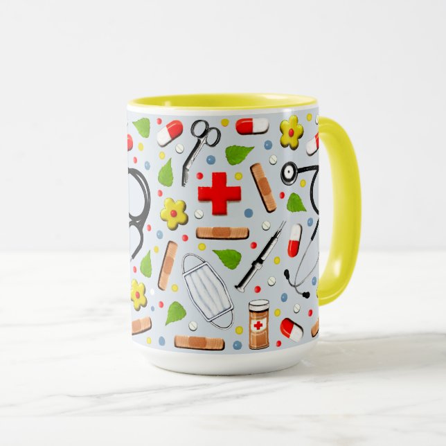 Cute Nurse Mug (Front Right)