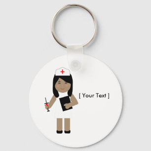 Cute Nurse One Keychain