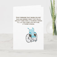 Cute Nursing Home Father's Day Greeting Cards