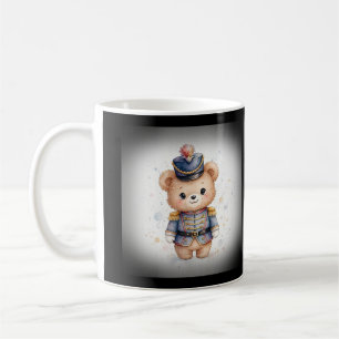 Cute Nutcracker Bear Christmas Coffee Mug