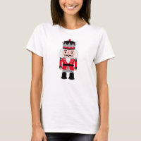 Cute Nutcracker Christmas Womens T-shirt