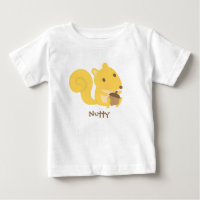 Cute Nutty Squirrel with Acorn Nut For Babies