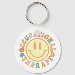 Cute Occupational Therapy OT Key Ring