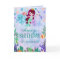 Cute Ocean Animals Mermaid Theme Happy Birthday