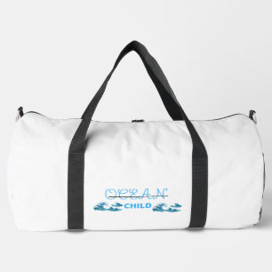 Cute Ocean Child Kids Bag Beach Duffel Bag