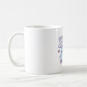 Cute Ocean Happiness Comes In Waves Coffee Mug