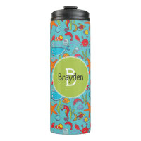 Cute Ocean Sea Life Fish Pattern Personalised