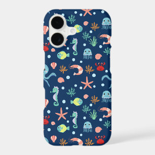 Cute Ocean Sea Life Pattern