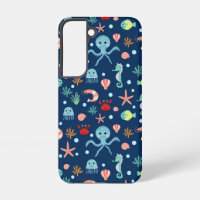 Cute Ocean Sea Life Pattern
