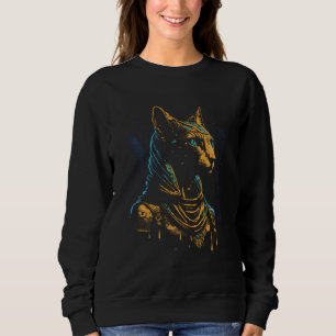 Cute Ocicat Cat  Egyptian Pharaoh Ocicat Cat  1 Sweatshirt
