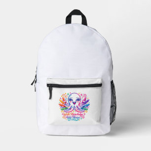 Cute Octopus Back to School Backpack