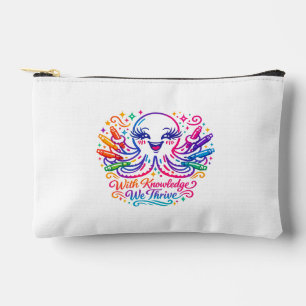 Cute Octopus Back to School Pencil Case Accessory Pouch
