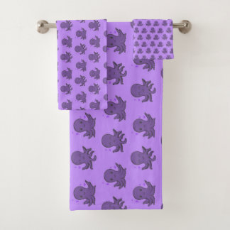 Cute Octopus Bath Towel Set