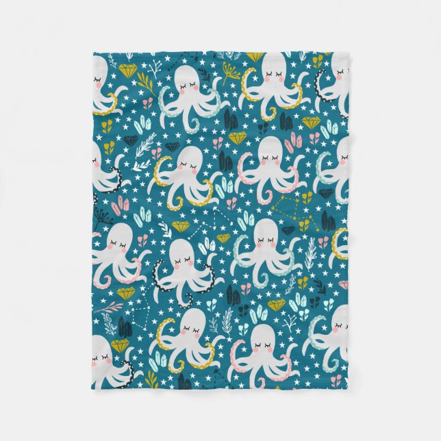 Cute Octopus Blanket (Front)