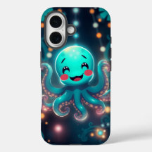 Cute Octopus iPhone Case - Tough & Vibrant Design