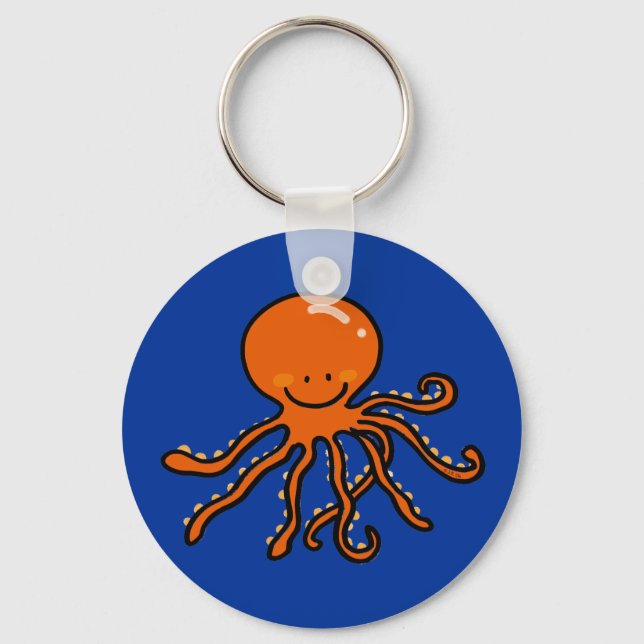 cute octopus key ring (Front)