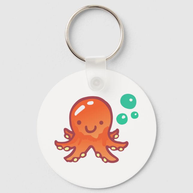 CUTE OCTOPUS KEY RING (Front)