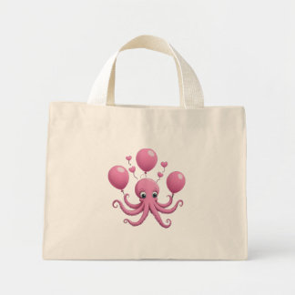 Cute octopus  mini tote bag