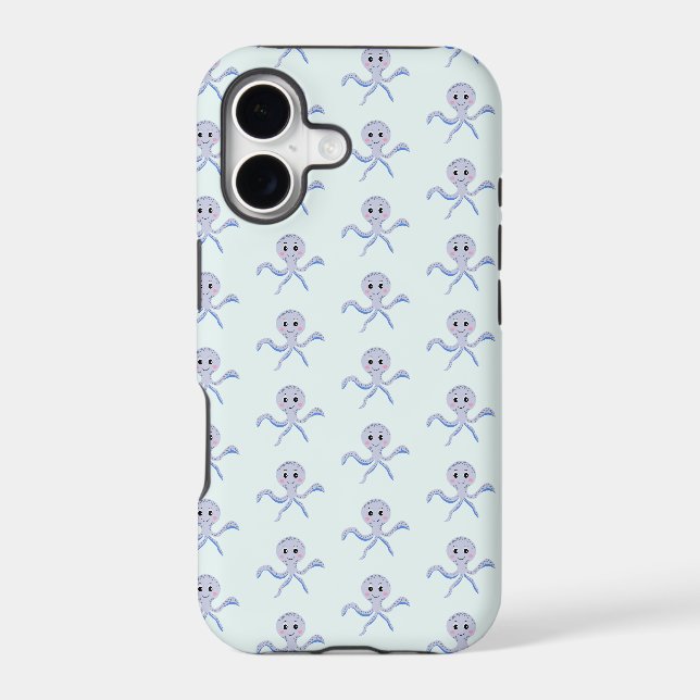 Cute Octopus Pattern (Back)