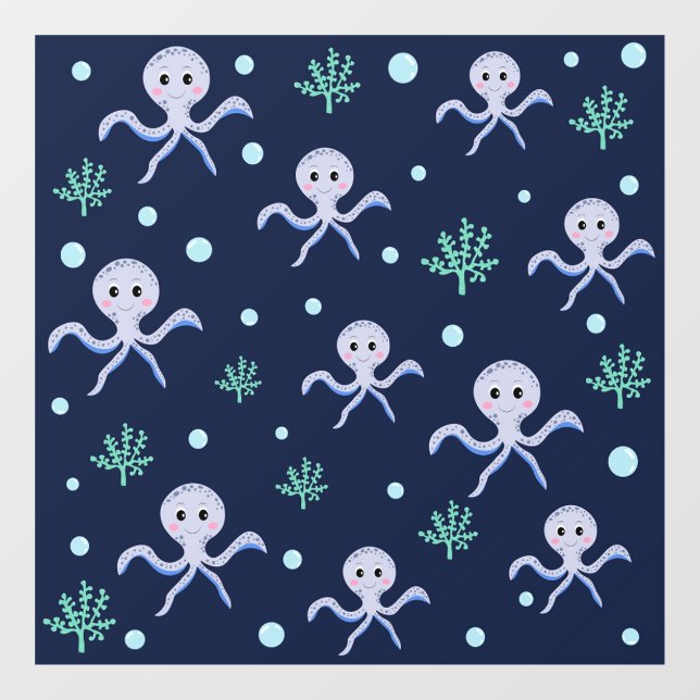 Cute Octopus Pattern (Sheet)