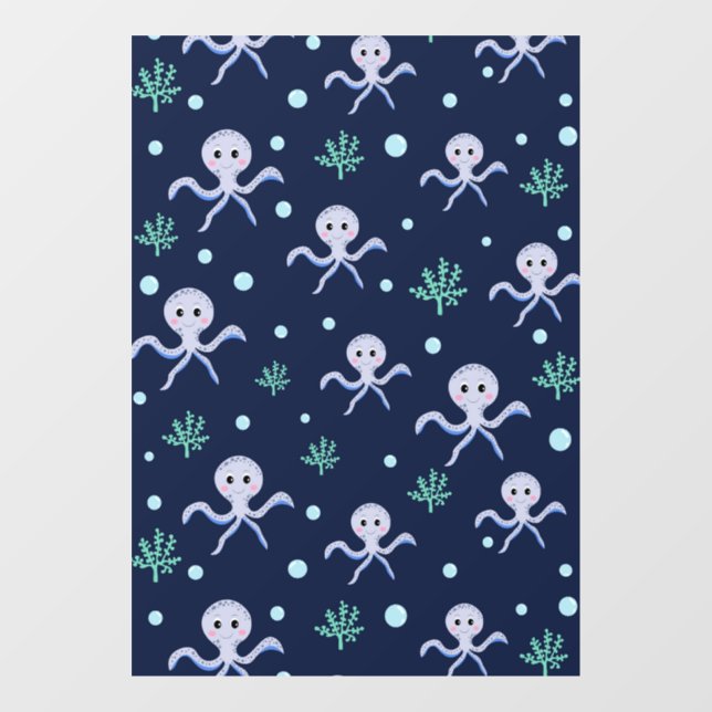 Cute Octopus Pattern (Sheet)